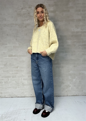 East jumper Heather Chick Yellow American Vintage 